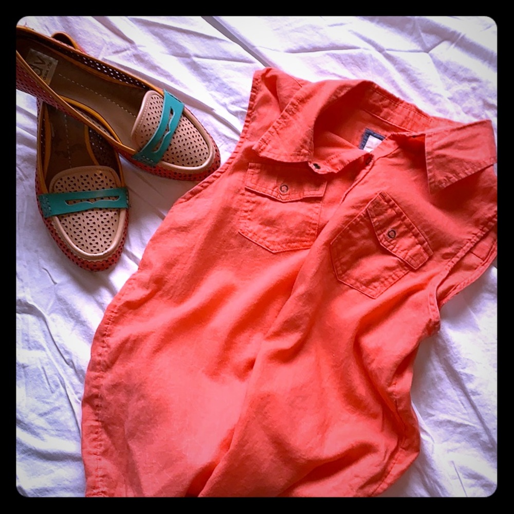 Sleeveless Arizona jeans top
